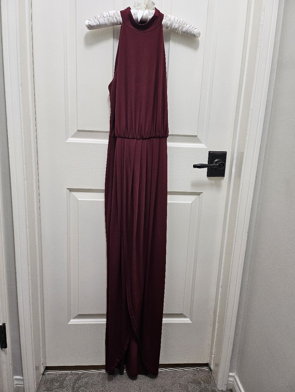Burgundy dress size xs beautiful by Venus For Prom,dinner, Date Night, Etc. - Picture 3 of 12
